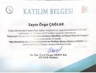 Uzm. Psk. Dan. Özge Çağlar Psikolojik Danışman sertifikası
