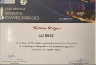 Doç. Dr. Ali Bilge Ortopedi ve Travmatoloji sertifikası