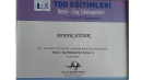 Uzm. Dyt. Pınar Sözer Diyetisyen sertifikası
