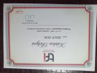 Dt. Ersoy Aydın Diş Hekimi sertifikası
