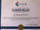 Fzt. İbrahim Küçükcan Fizyoterapi sertifikası