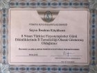 Fzt. İbrahim Küçükcan Fizyoterapi sertifikası