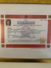 Dr. Serap Aşgün Medikal Estetik Tıp Doktoru sertifikası