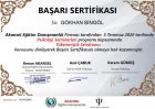 Psk. Gökhan Bingöl Psikoloji sertifikası