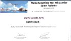 Op. Dr. Oktay Çelik Genel Cerrahi sertifikası
