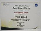 Op. Dr. Cahit Koçak Ortopedi ve Travmatoloji sertifikası