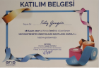 Dr. Öğr. Üyesi Filiz Gengör Fiziksel Tıp ve Rehabilitasyon sertifikası