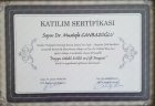 Uzm. Dr. Mustafa Canbazoğlu Psikiyatri sertifikası