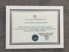 Uzm. Dt. Mukadder Orhan Diş Hekimi sertifikası