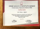 Op. Dr. Ünal Eren Kadın Hastalıkları ve Doğum sertifikası