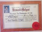 Op. Dr. Bülent Kayhan Kadın Hastalıkları ve Doğum sertifikası
