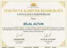 Psk. Dan. Bilal Altun Psikolojik Danışman sertifikası