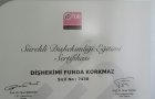 Dt. Funda Korkmaz Diş Hekimi sertifikası