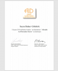 Doç. Dr. Bahar Göktürk Çocuk Sağlığı ve Hastalıkları sertifikası