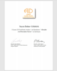 Prof. Dr. Bahar Göktürk Çocuk Sağlığı ve Hastalıkları sertifikası
