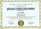 Uzm. Psk. Ece Pınar Psikoloji sertifikası