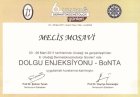 Uzm. Dr. Melis Mosavi Dermatoloji sertifikası
