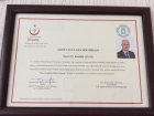 Uzm. Dr. Mustafa Savaş Geleneksel ve Tamamlayıcı Tıp sertifikası