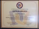 Dyt. Gizem Kara Diyetisyen sertifikası