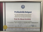 Prof. Dr. Murat Ulukuş Kadın Hastalıkları ve Doğum sertifikası