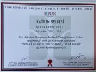 Uzm. Psk. Dan. Aydın Deniz Yüce Psikoloji sertifikası