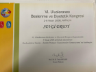 Dyt. Sevgi Ersoy Akça Diyetisyen sertifikası