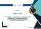 Dyt. Gözde Engin Diyetisyen sertifikası