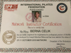Fzt. Berna Çelik Fizyoterapi sertifikası
