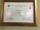 Prof. Dr. Yüksel Gümürdülü Dahiliye - İç Hastalıkları sertifikası