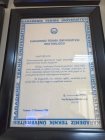Dt. Ersoy Aydın Diş Hekimi sertifikası