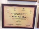 Prof. Dr. Kaya Özkuş Akupunktur sertifikası
