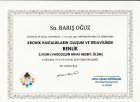 Dr. Barış Oğuz Geleneksel ve Tamamlayıcı Tıp sertifikası