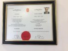 Prof. Dr. Ahmet Mesut Onat Romatoloji sertifikası