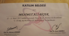 Uzm. Dr. Mehmet Ali Biçer Fiziksel Tıp ve Rehabilitasyon sertifikası