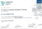 Uzm. Dr. Dt. Cansu Bilginer Kılıç Diş Hekimi sertifikası
