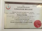 Op. Dr. Mehmet Can Şakı Plastik Rekonstrüktif ve Estetik Cerrahi sertifikası