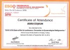 Doç. Dr. Bora Coskun Kadın Hastalıkları ve Doğum sertifikası