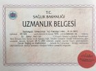 Prof. Dr. Zekai Avcı Çocuk Sağlığı ve Hastalıkları sertifikası
