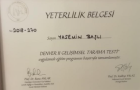 Çocuk Gelişim Uzmanı Yasemin Başlı Çocuk Gelişim Uzmanı sertifikası