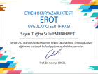 Dil ve Konuşma Terapisti Tuğba Emir Dil Konuşma Bozuklukları sertifikası