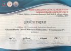Uzm. Dyt. Gonca Yaşar Diyetisyen sertifikası