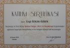 Dt. Ezgi Özkan Özben Diş Hekimi sertifikası