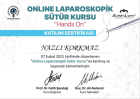 Op. Dr. Nazlı Korkmaz Kadın Hastalıkları ve Doğum sertifikası
