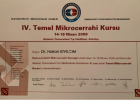 Op. Dr. Hakan Kıvılcım Ortopedi ve Travmatoloji sertifikası
