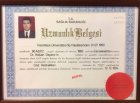 Prof. Dr. Volkan Dayanır Göz Hastalıkları sertifikası
