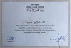 Dr. Öğr. Üyesi Dt. Ufuk Ok Diş Hekimi sertifikası