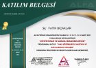 Dyt. Fatih Bıçaklar Diyetisyen sertifikası