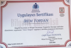 Psk. İrem Topdan Psikoloji sertifikası