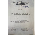 Doç. Dr. Emine Nur Rifaioğlu Dermatoloji sertifikası