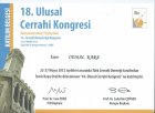 Doç. Dr. Cemal Kara Genel Cerrahi sertifikası